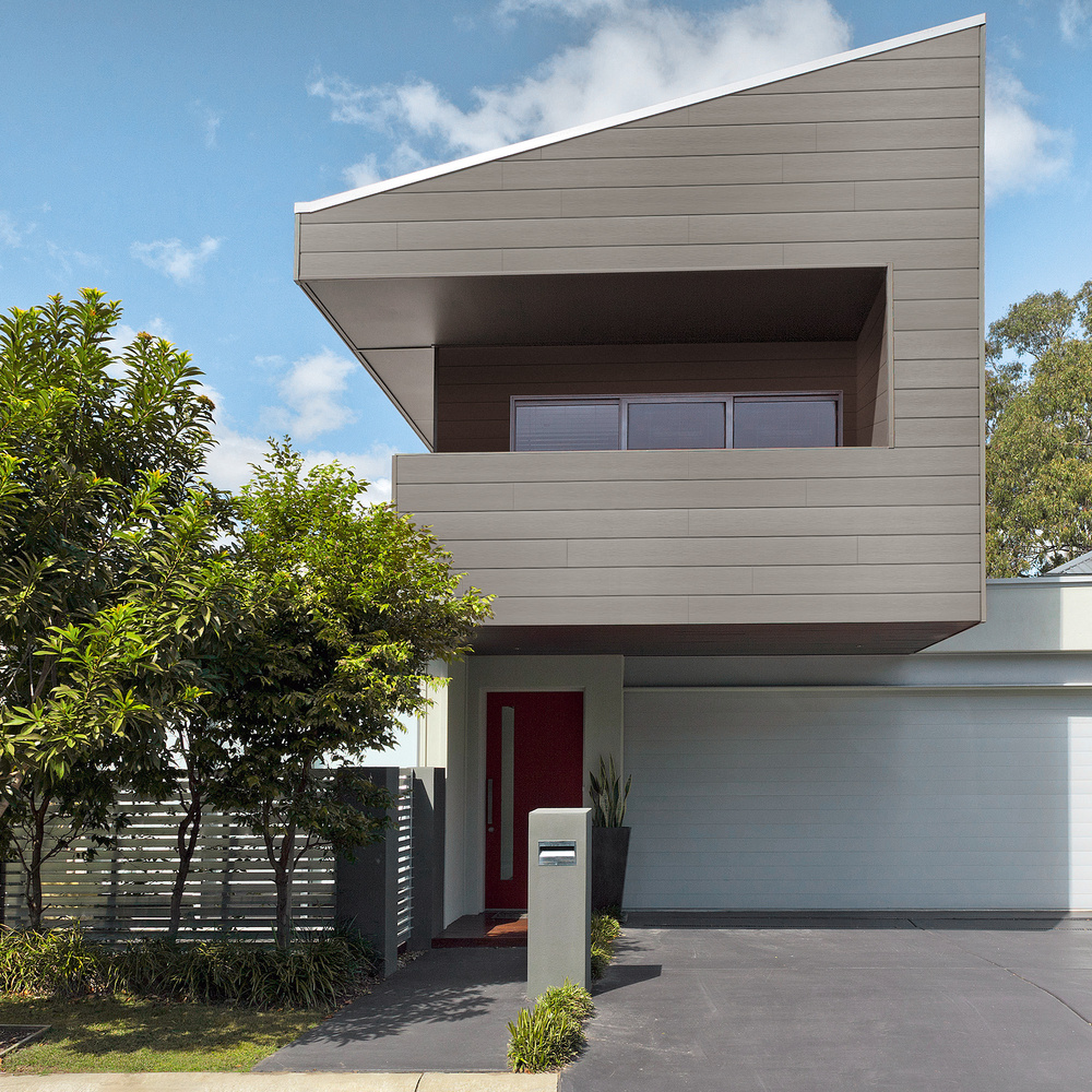 PVC outside wall cladding with a revolutionary click system.